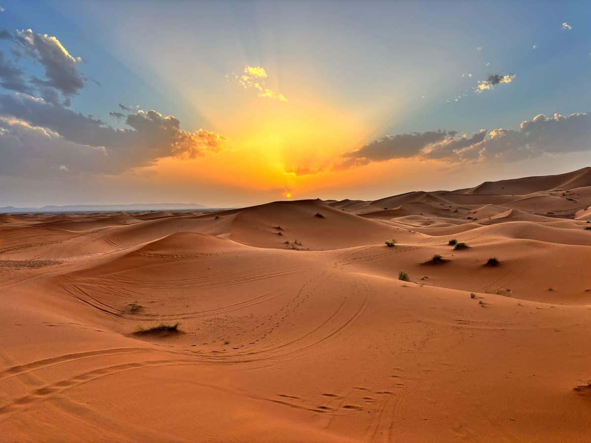 Morocco in marche desert