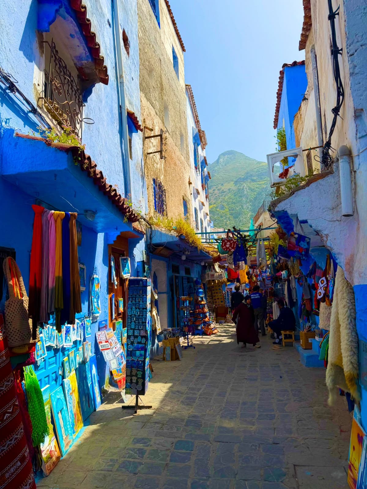 Chefchaouen blue medina during a Tangier to Chefchaouen Morocco tour