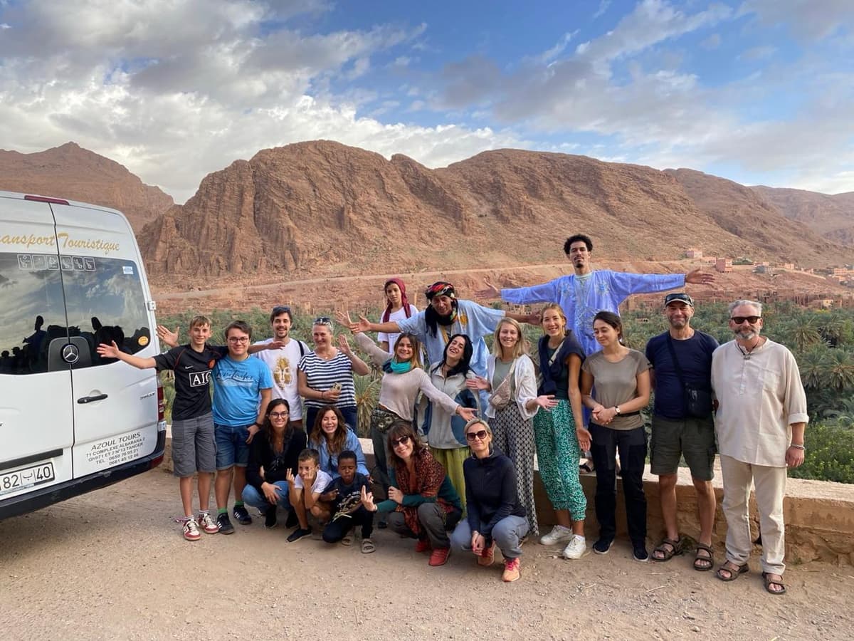Morocco 7 day itinerary from Marrakech through Merzouga Sahara and southern Morocco