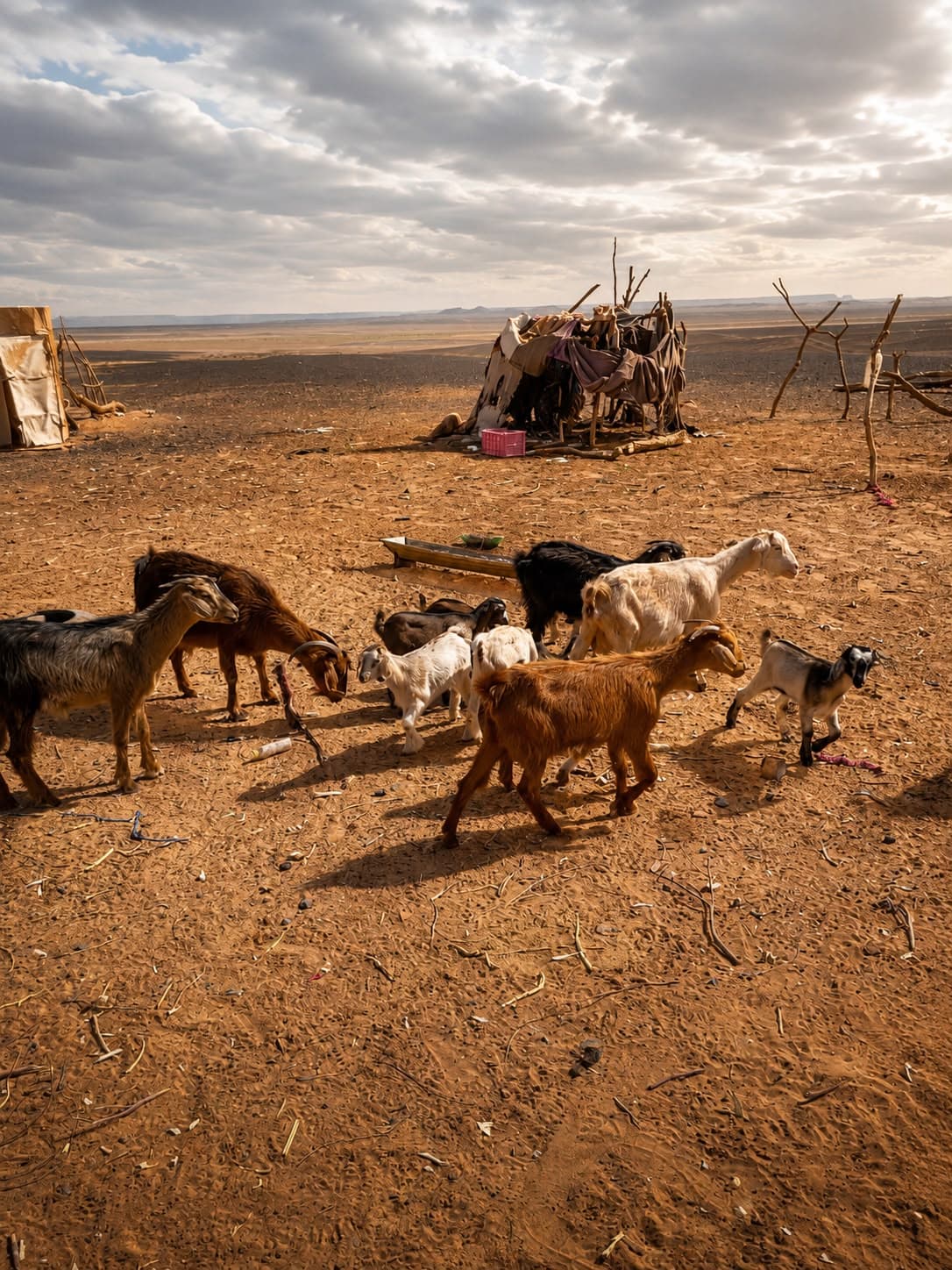 nomads desert morocco