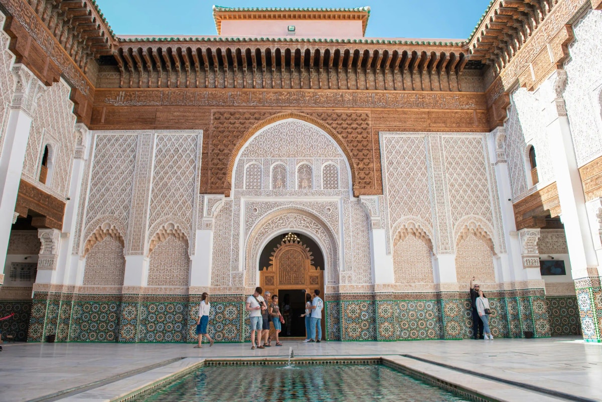 Marrakech city tour with Koutoubia Minaret and Jemaa el-Fna