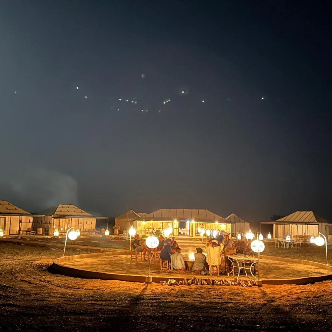 Morocco travel destinations including Marrakech, Chefchaouen, Sahara dunes and Atlantic coast
