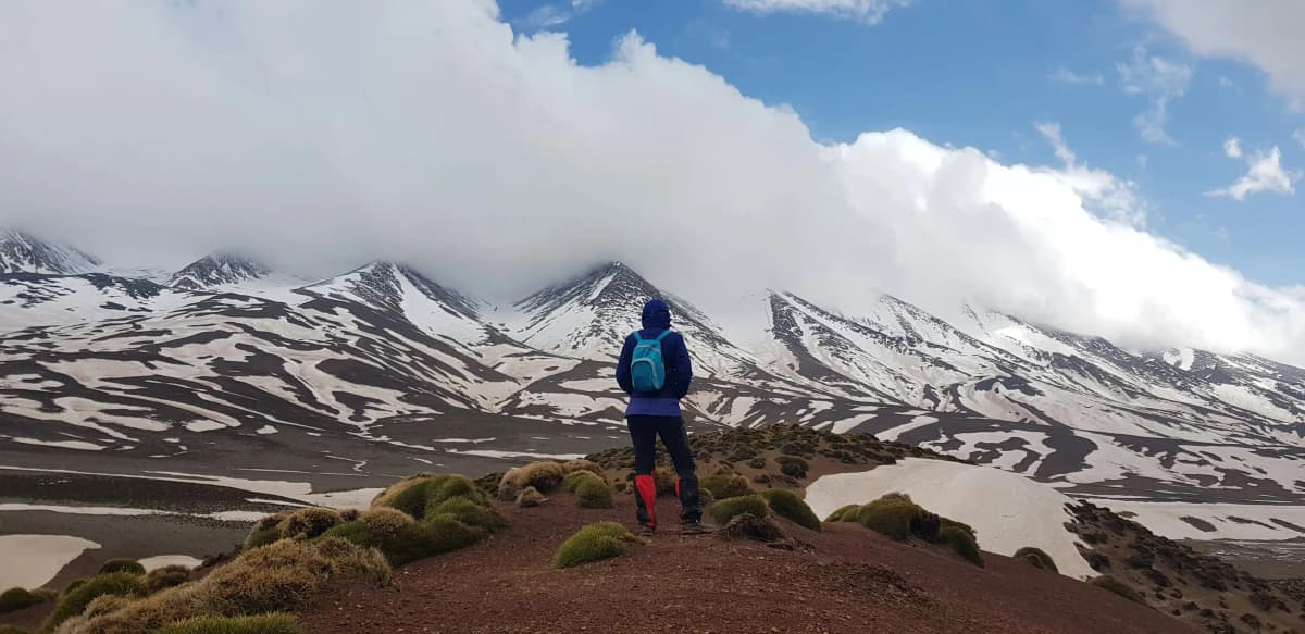 High Atlas Mountains landscape in Morocco